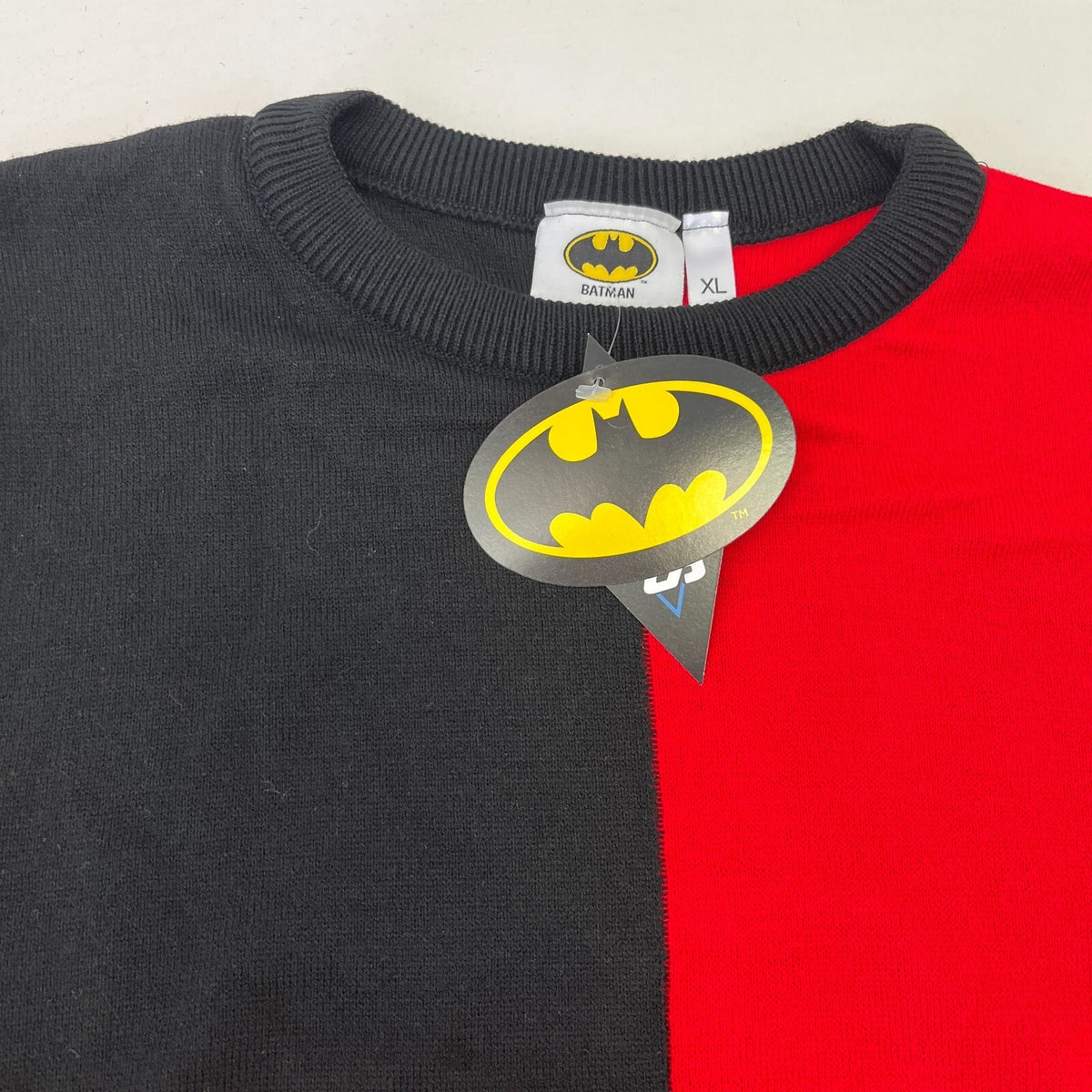 Batman Harley Quinn Xmas Christmas Jumper Sweater size XL Gotham Joker - New