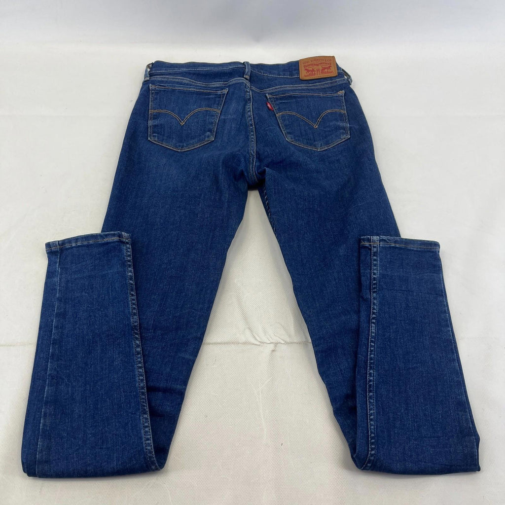 Levi's 710 Super Skinny Blue Denim Womens Jeans W27 L32