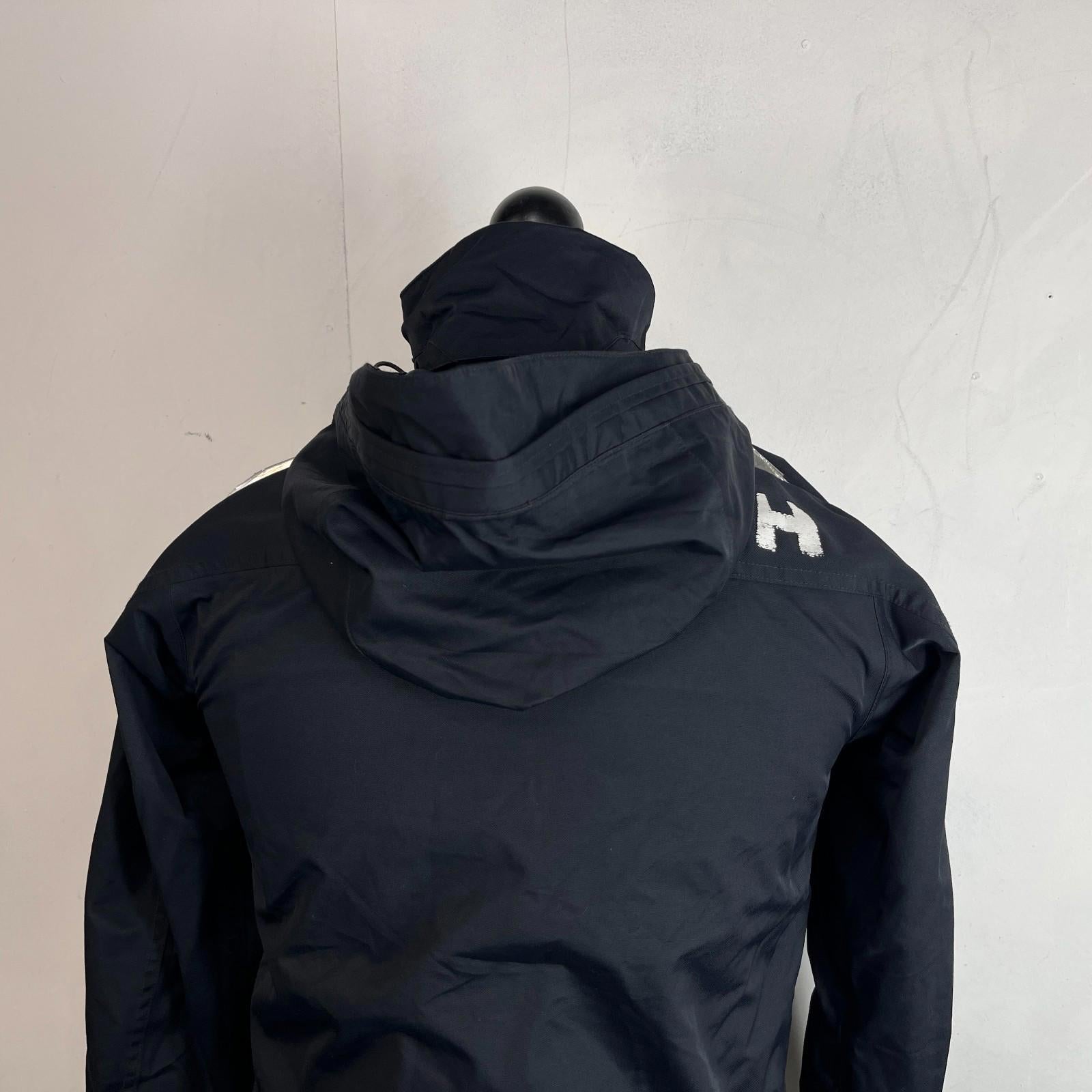 Helly Hansen Tech Performance Sailing Jacket Coat in Black Size S