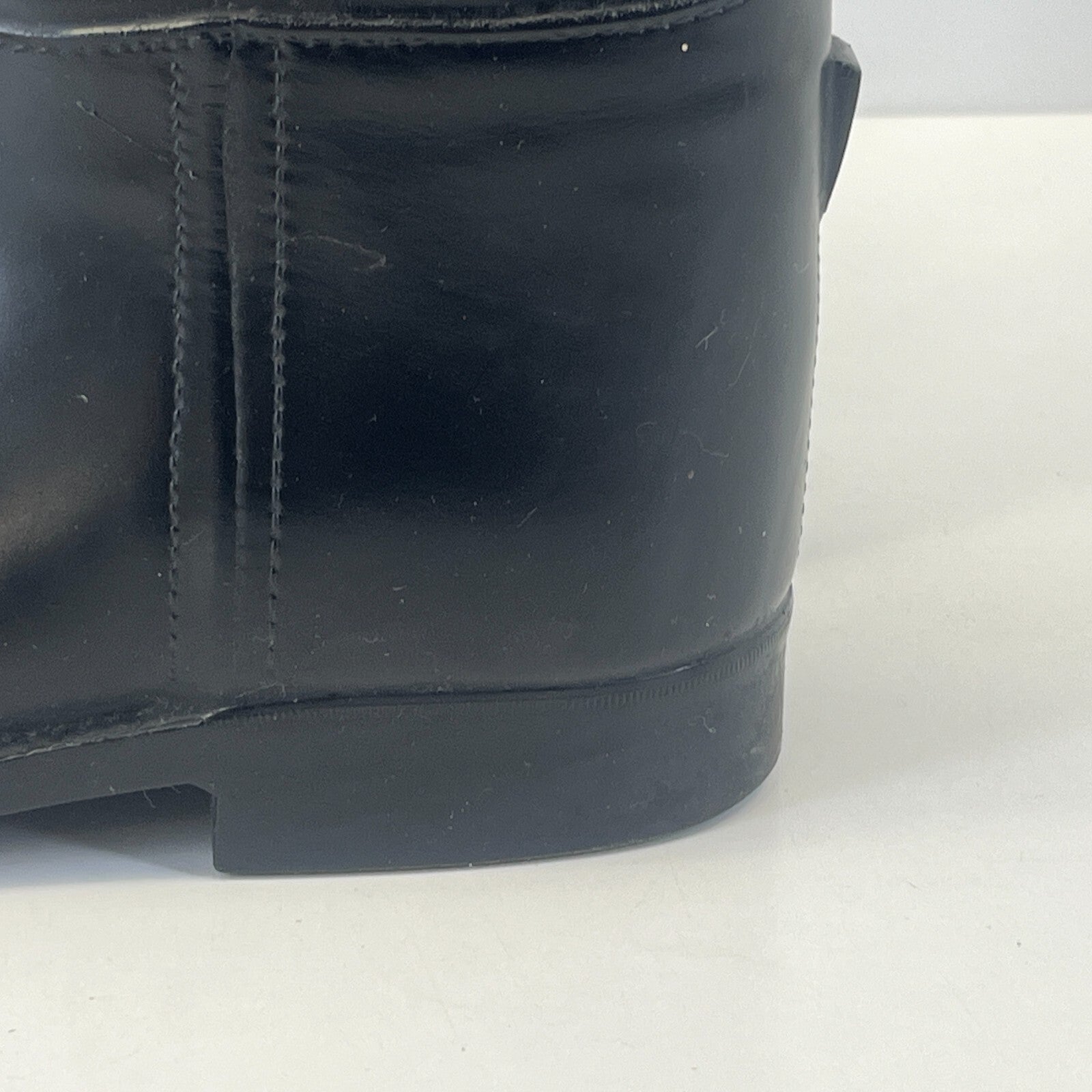 Aigle Black Leather Horse Riding Boots size UK 2.5 EU 35