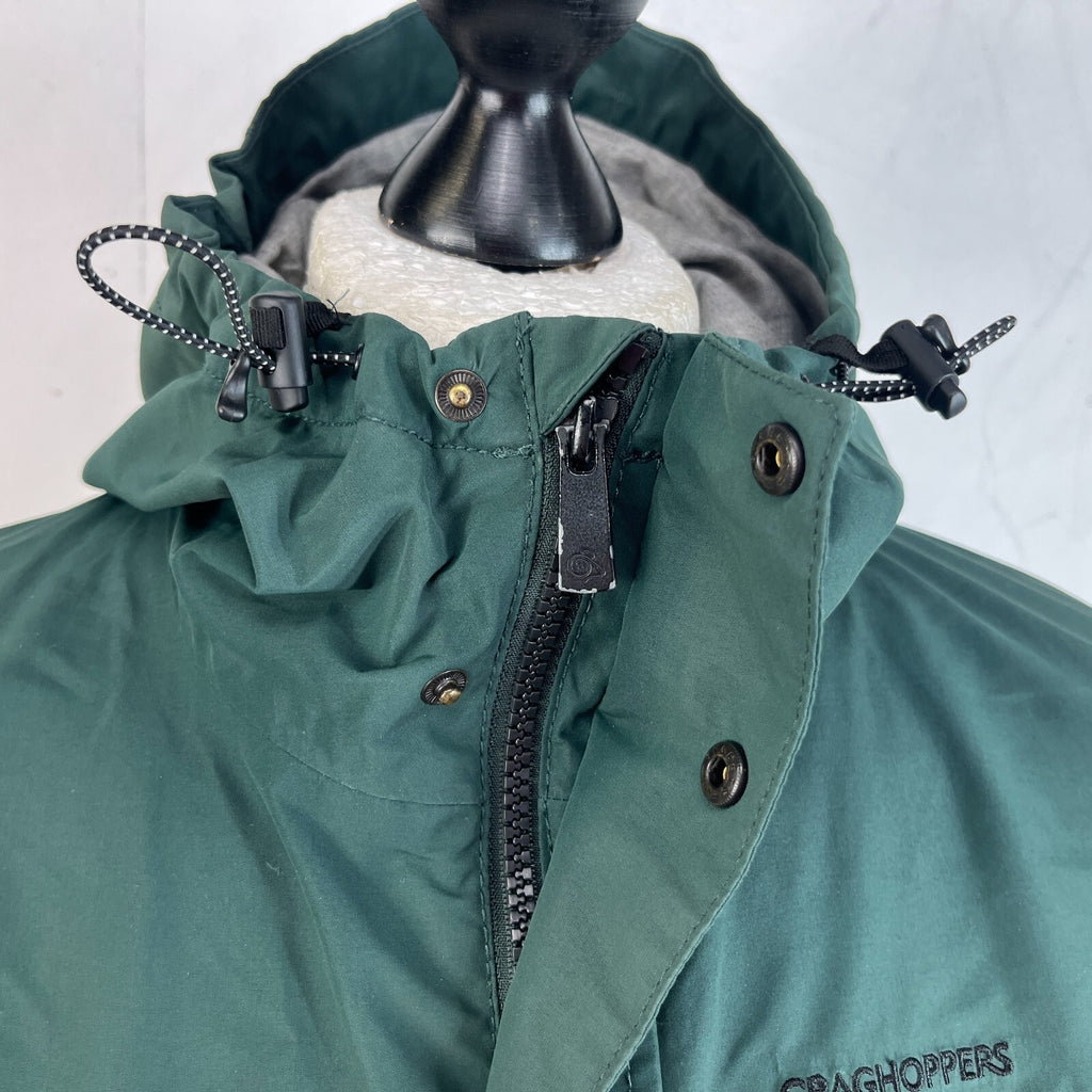 Craghoppers AquaDry Membrane Jacket Mens Medium Forest Green Waterproof Hooded