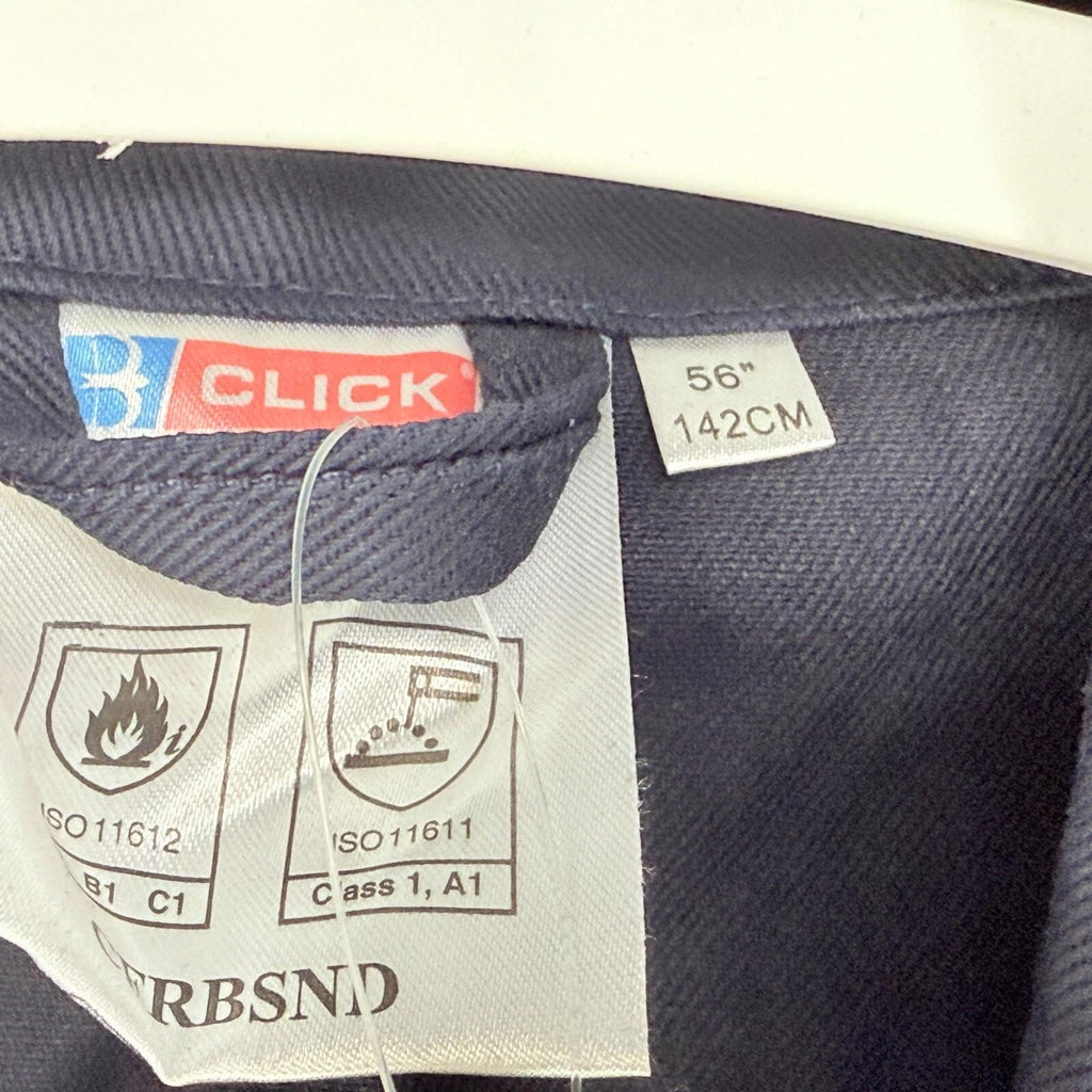 Beeswift Click Flame Retardant Boilersuit Overall Welding Coverall size 56