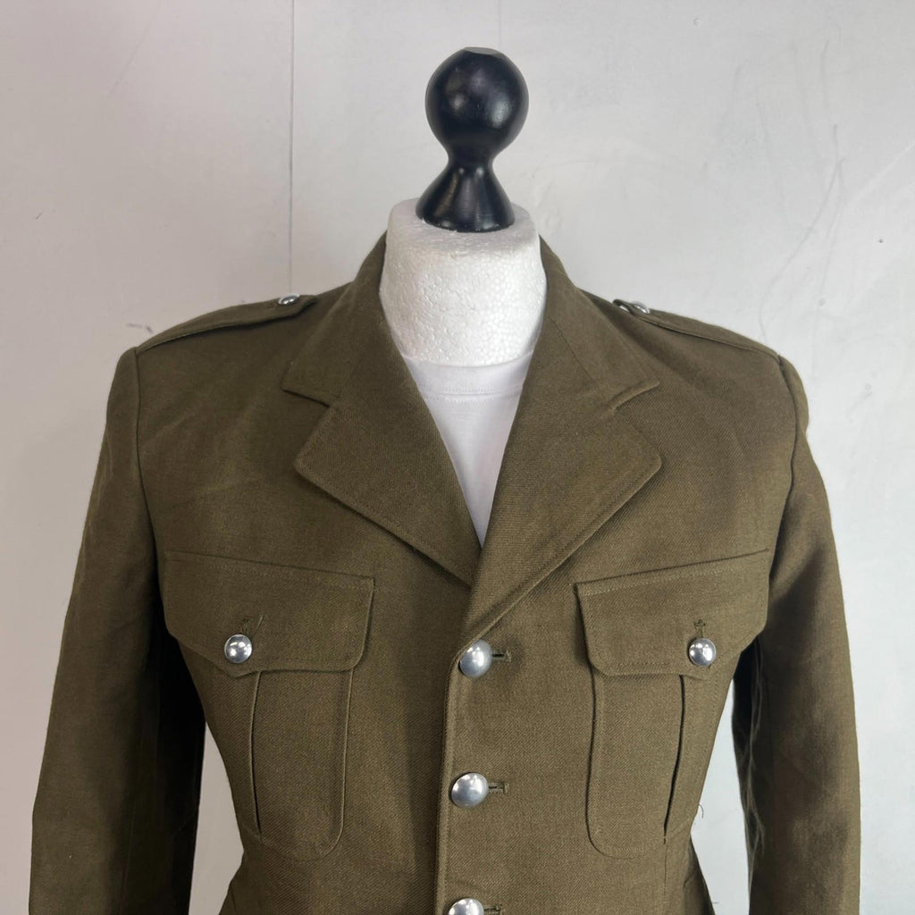Rare Vintage 1971 French Military Jacket Parade Dress Tunic size 96C