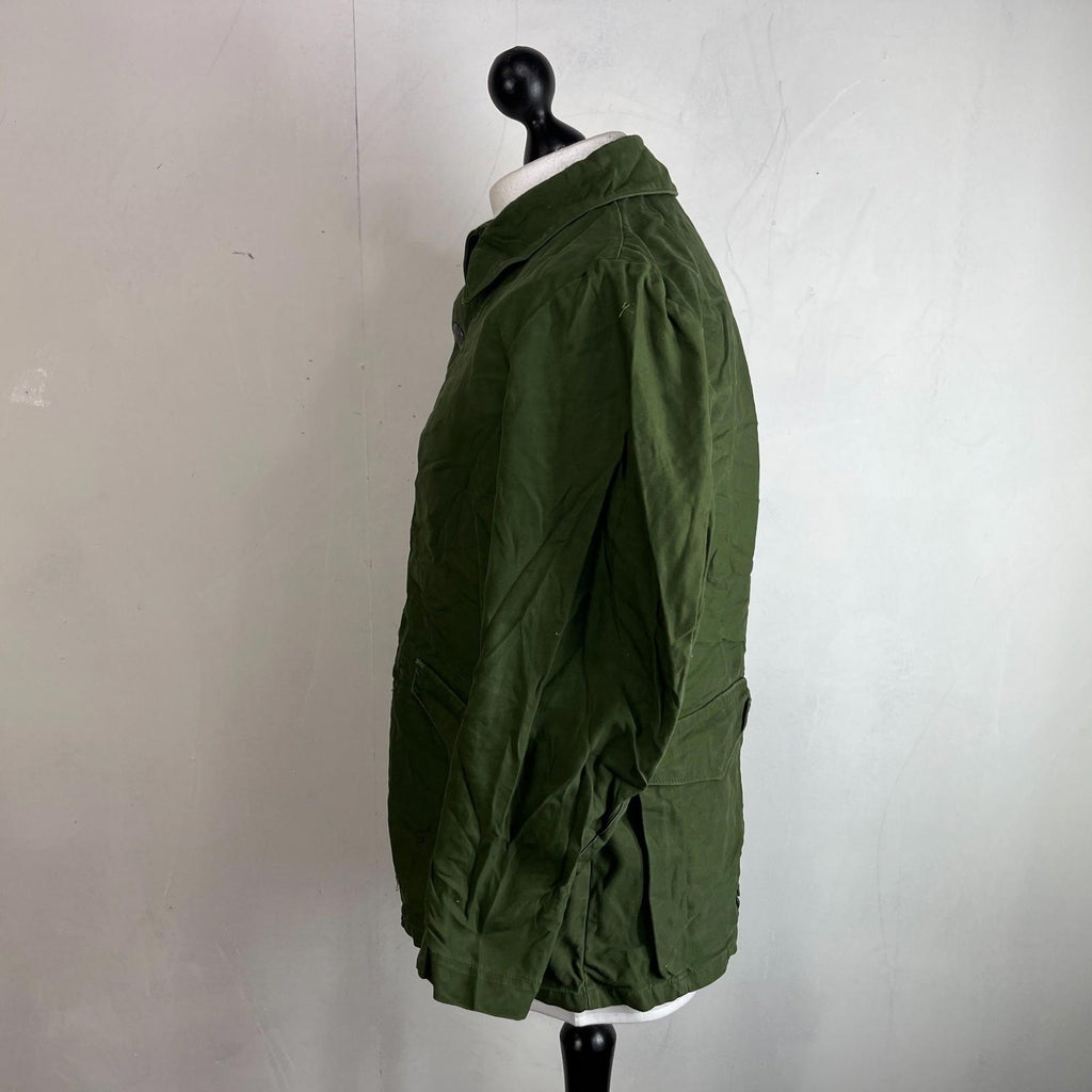 Swedish Army Issue Combat Jacket OG Green Fatigue Coat size C46