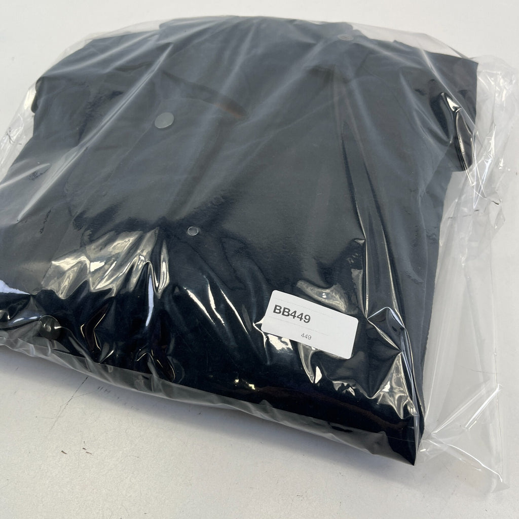 Jurgen Loesdau Wax Jacket in Black Waxed Cotton size 2XL