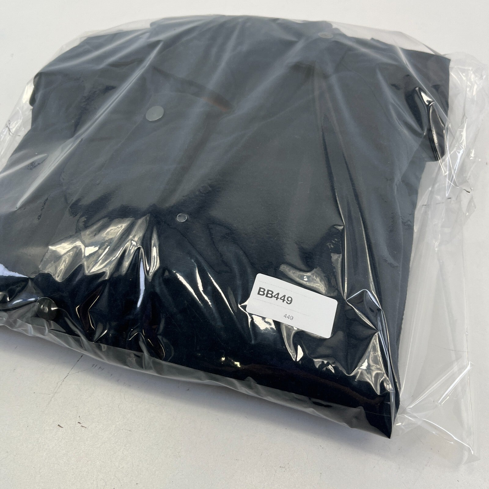 Jurgen Loesdau Wax Jacket in Black Waxed Cotton size 2XL