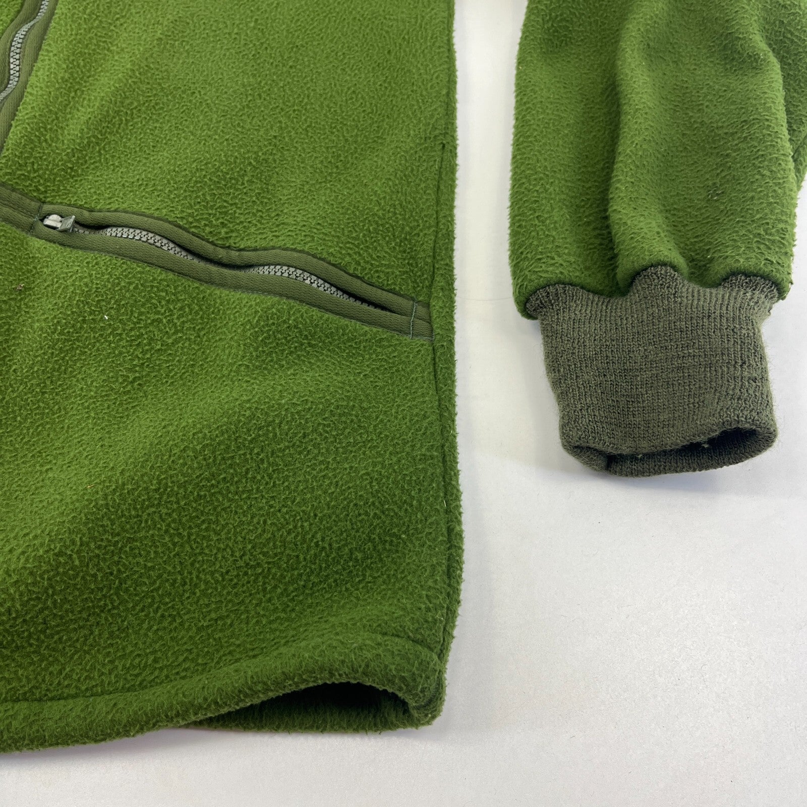 British Military Issue Green Thermal Fleece Cold Weather Liner Jacket 170/88