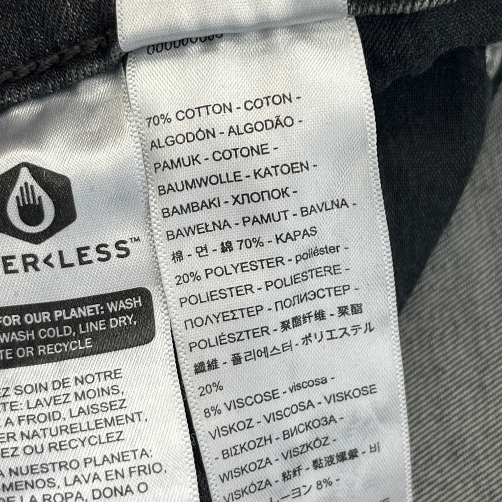 Levi’s 724 High Rise Straight Jeans Charcoal Grey W32" L30"