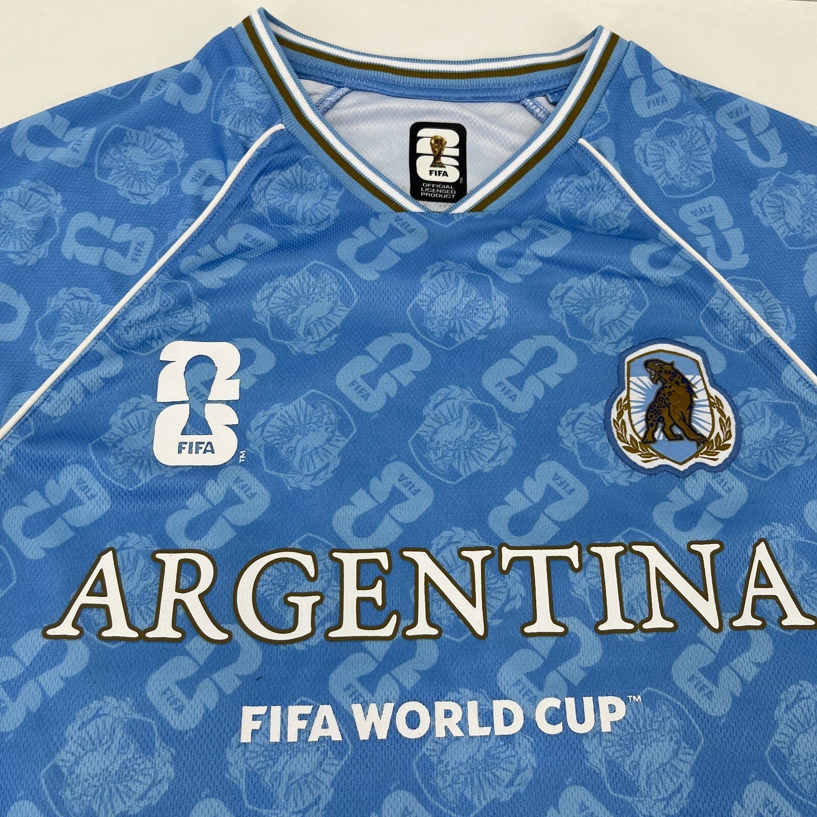 FIFA World Cup Argentina 2026 Shirt Blue size Small