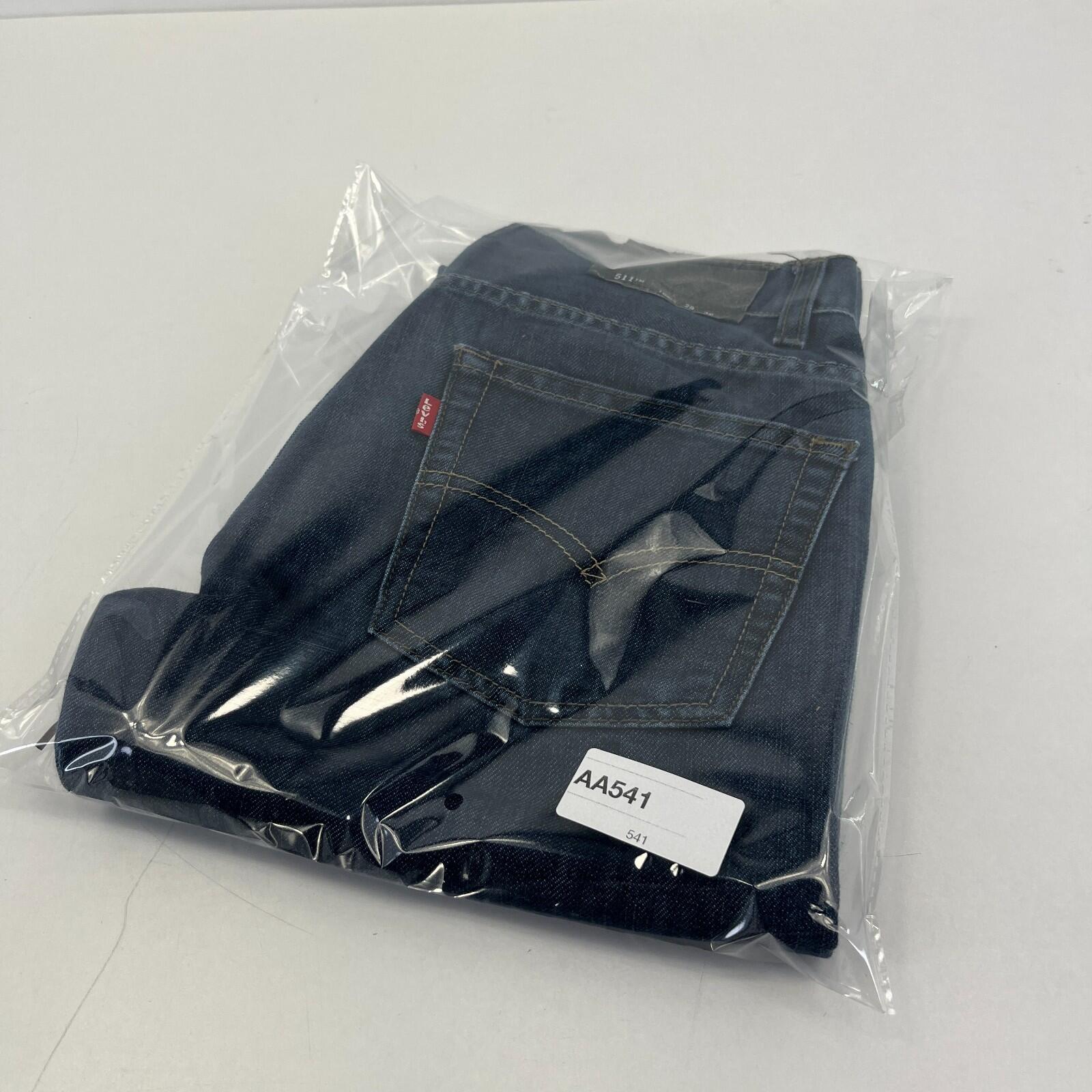 Levi’s 511 Slim Fit Jeans Women's W28" L28" Dark Blue Denim