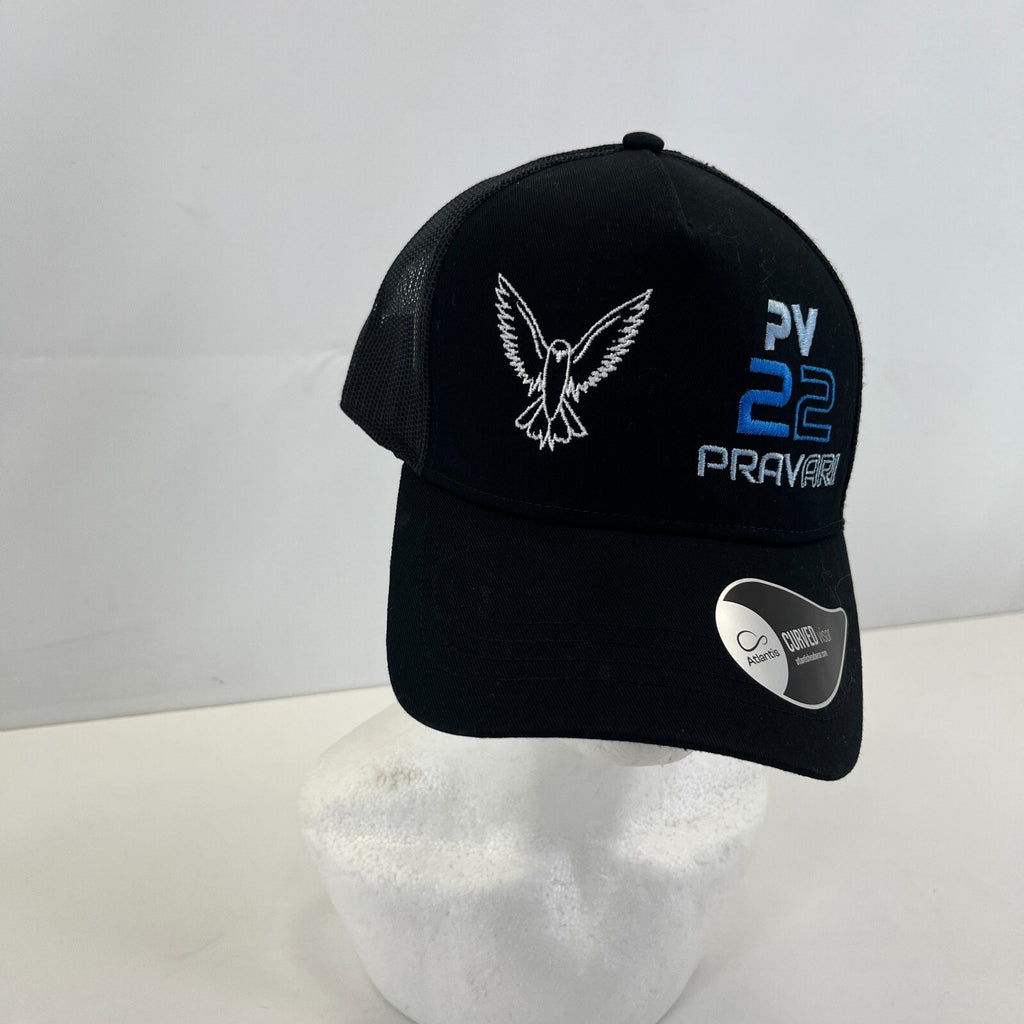 Atlantis PV 22 Pravari Argentina Adjustable Baseball Cap Black Embroidered Hat