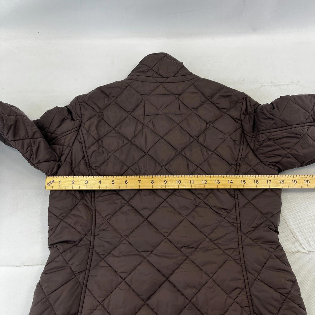 Tom Joule Joules Quilted Jacket in Chocolate Brown UK size 10