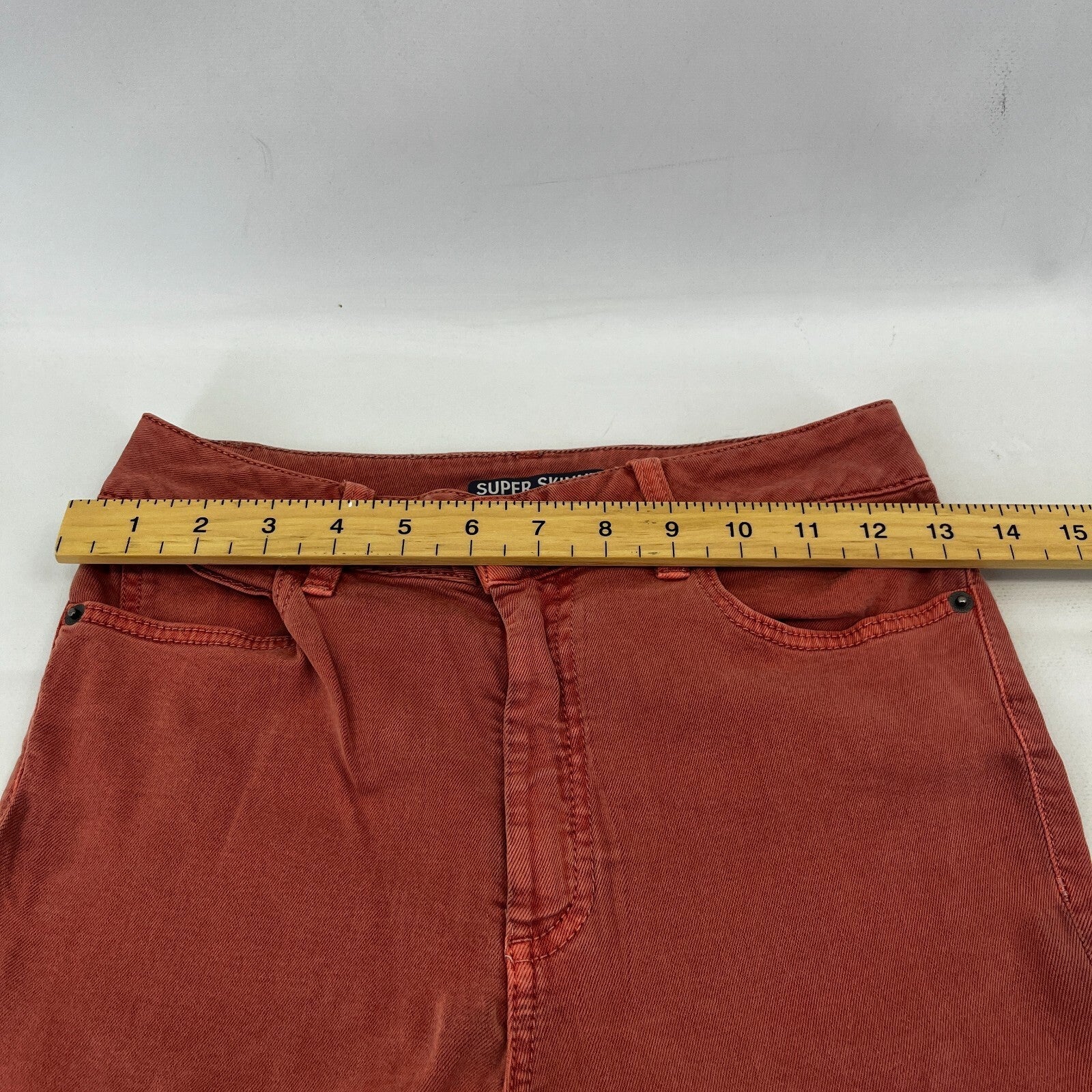 Marks & Spencer Salmon Pink Super Skinny Jeans - UK size 8L - BNWOT