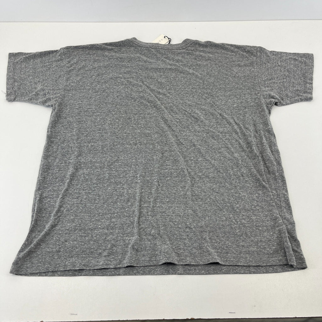 Daydreamer Led Zeppelin 1969 Tour Print Distressed T-Shirt Grey size US M UK XL