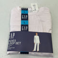 Gap Womens Pyjamas Sleep Set Night Top 2 Piece Loungewear in Pink size Large