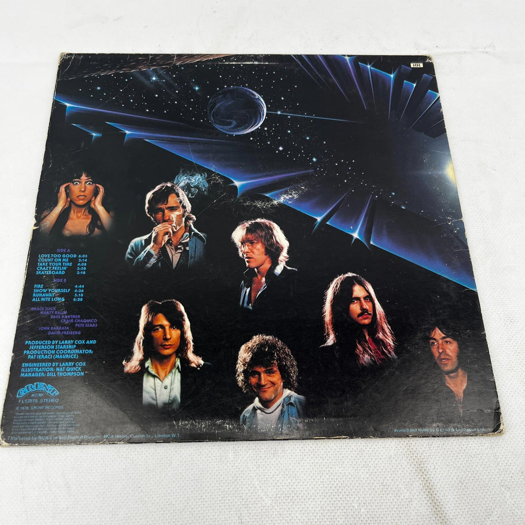 Jefferson Starship - Earth - Vinyl LP + Inner - VG+/VG