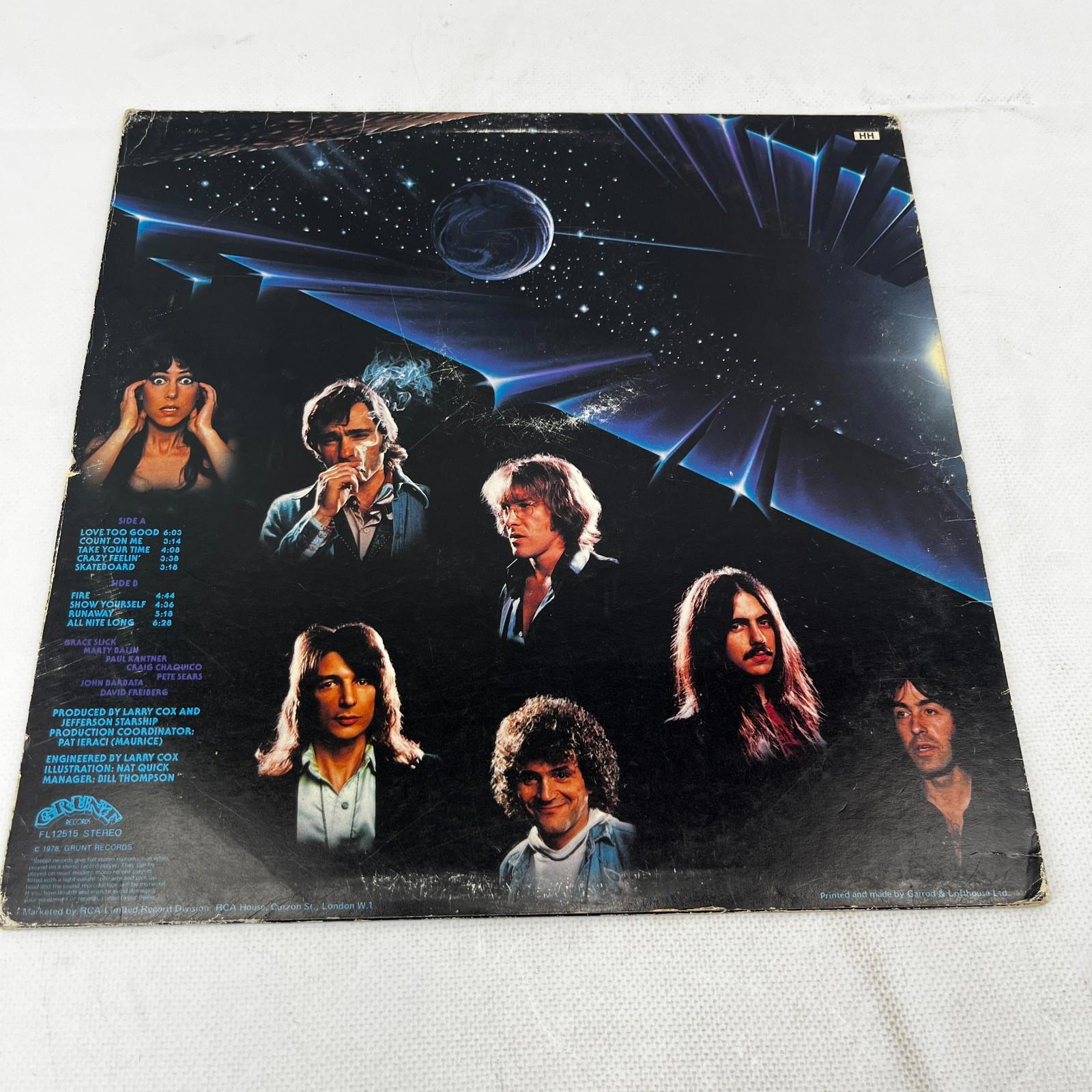 Jefferson Starship - Earth - Vinyl LP + Inner - VG+/VG
