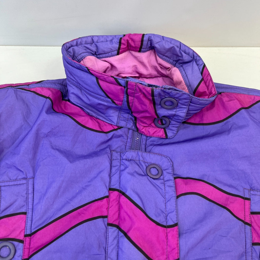 Colmar Insulated Ski Jacket Snowboard Coat Purple/Pink size UK 12 - US 8 - EU 40