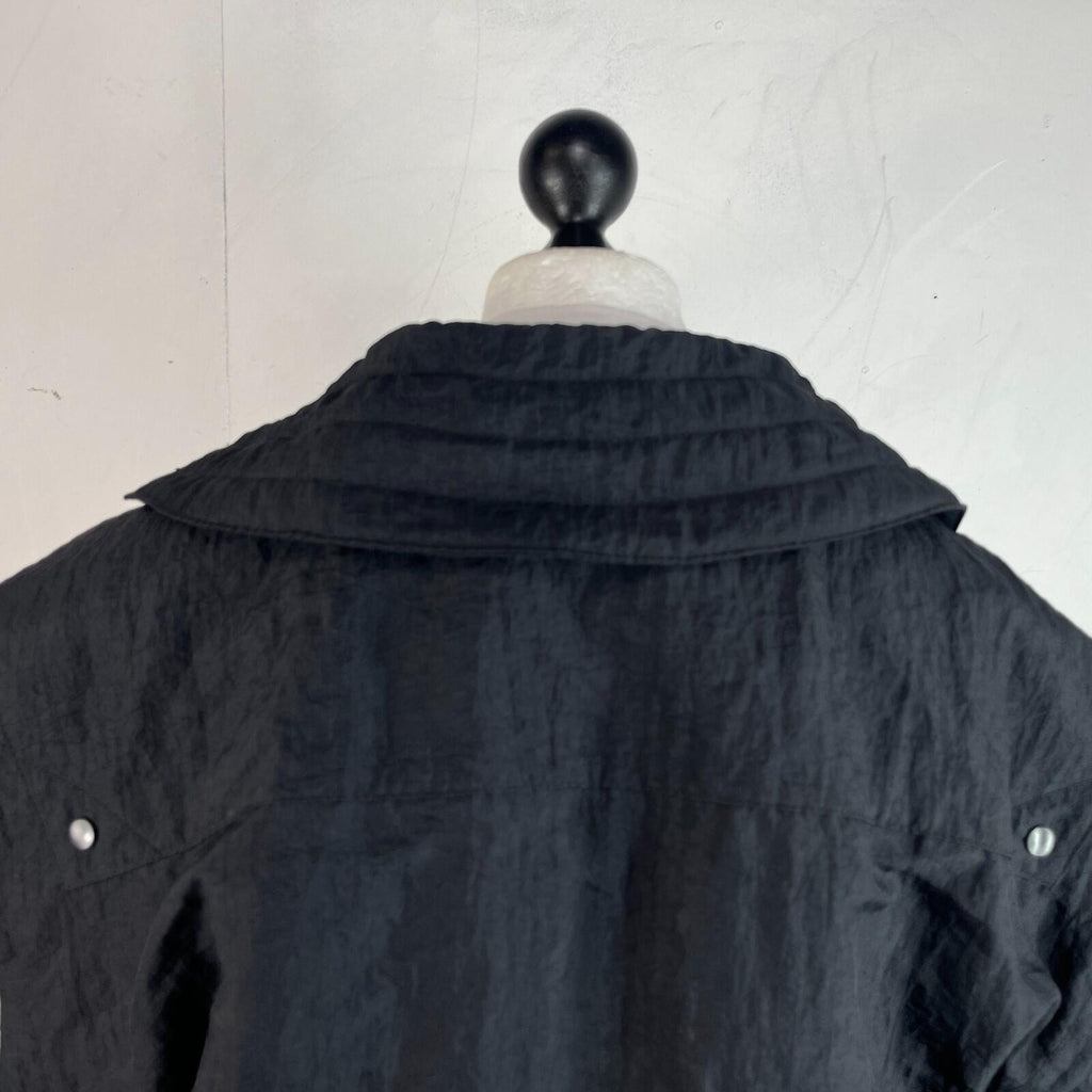 Genuine Macintosh Women's Insulated Mac Rain Trench Coat in Black UK size 12