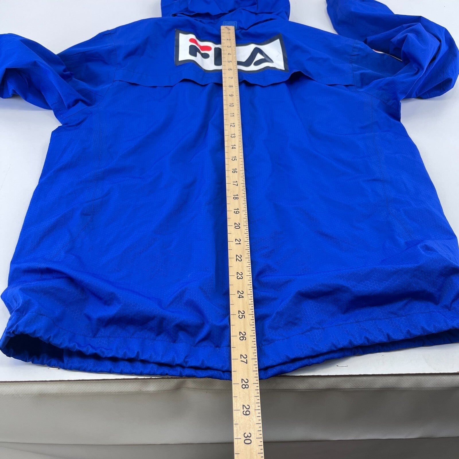 Carlisle United Fila Training Jacket Windbreaker Embroidered Blue size M