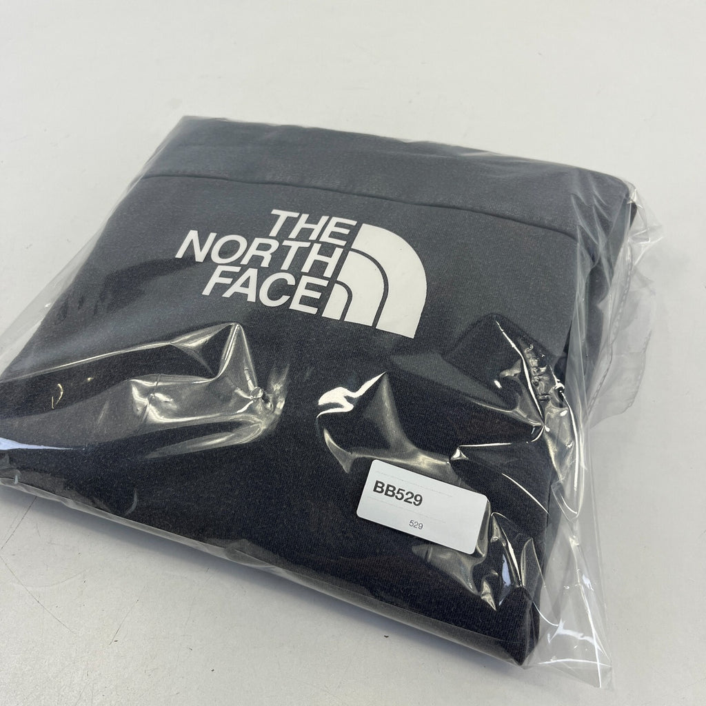 The North Face Boys Graphic Hoodie Jumper 14-15 Years XL Grey & Black
