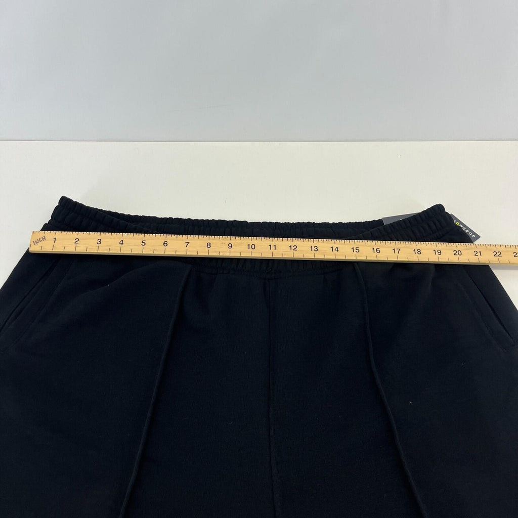 M&S Ladies Goodmove Parachute Joggers Cuffed Trousers Pants Black BNWT size 20