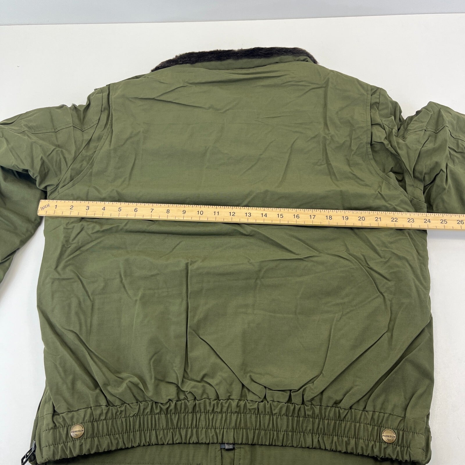 Foresun Professional Military Bomber Jacket w/ Liner & Faux Collar Shooting XL