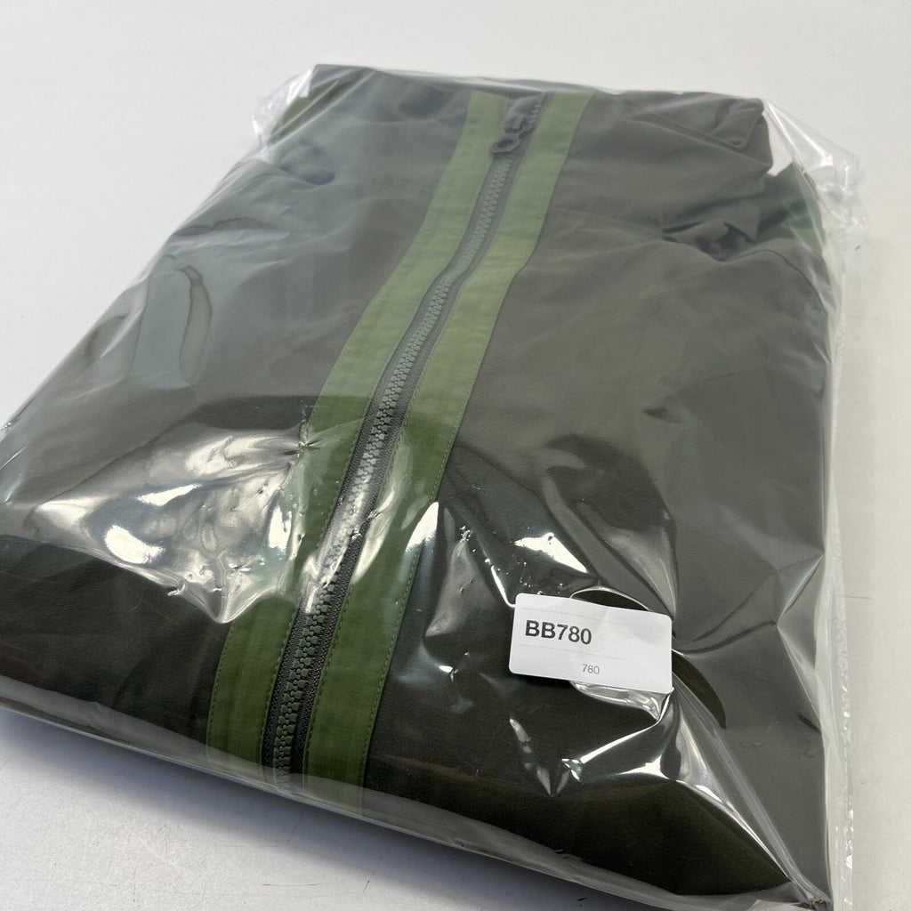 TOG24 Mens Waterproof Hiking Jacket with Stow Hood size 2XL Green Coat Outdoor