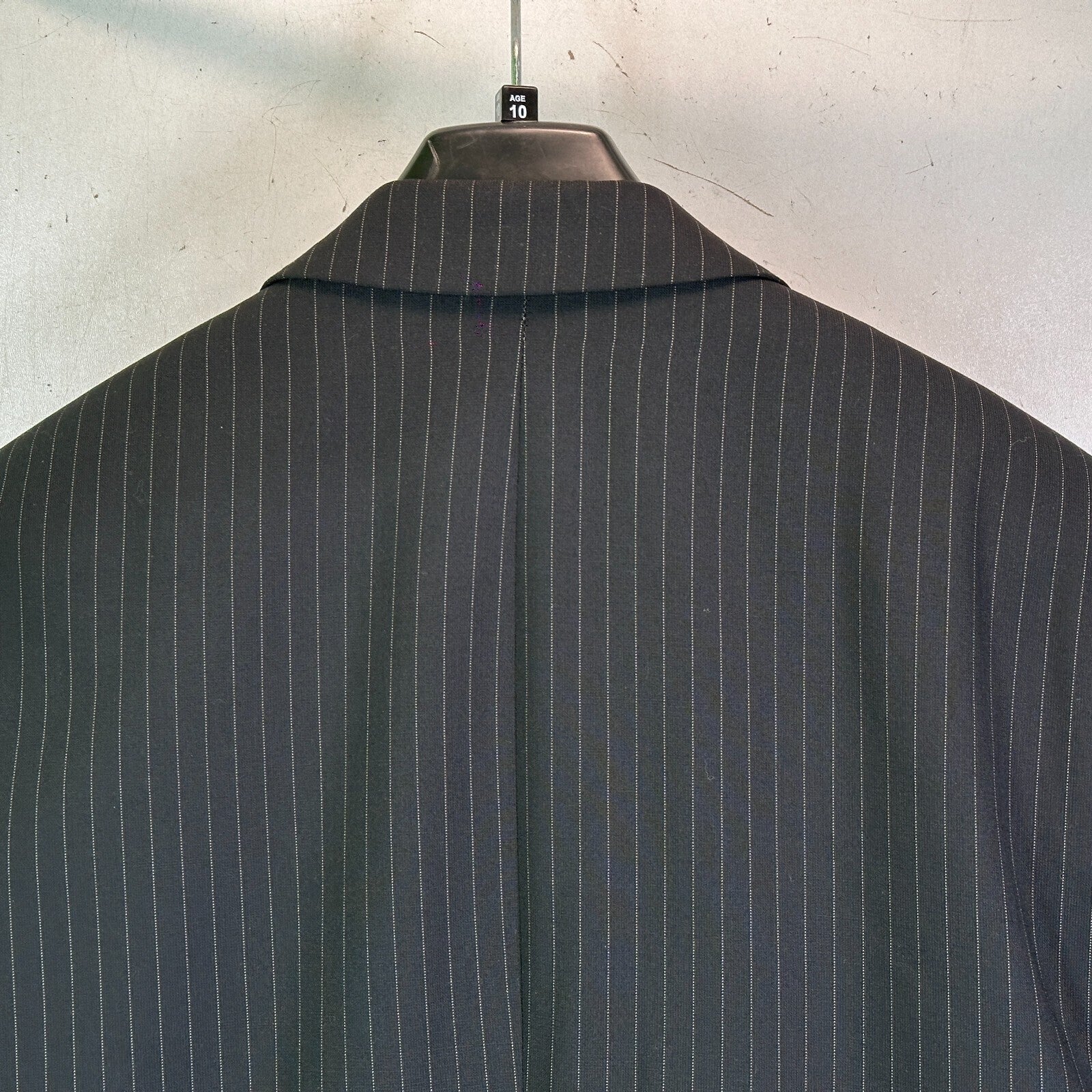 Scott By The Label Black Pinstripe Suit Jacket Blazer size 38 - New with Tags