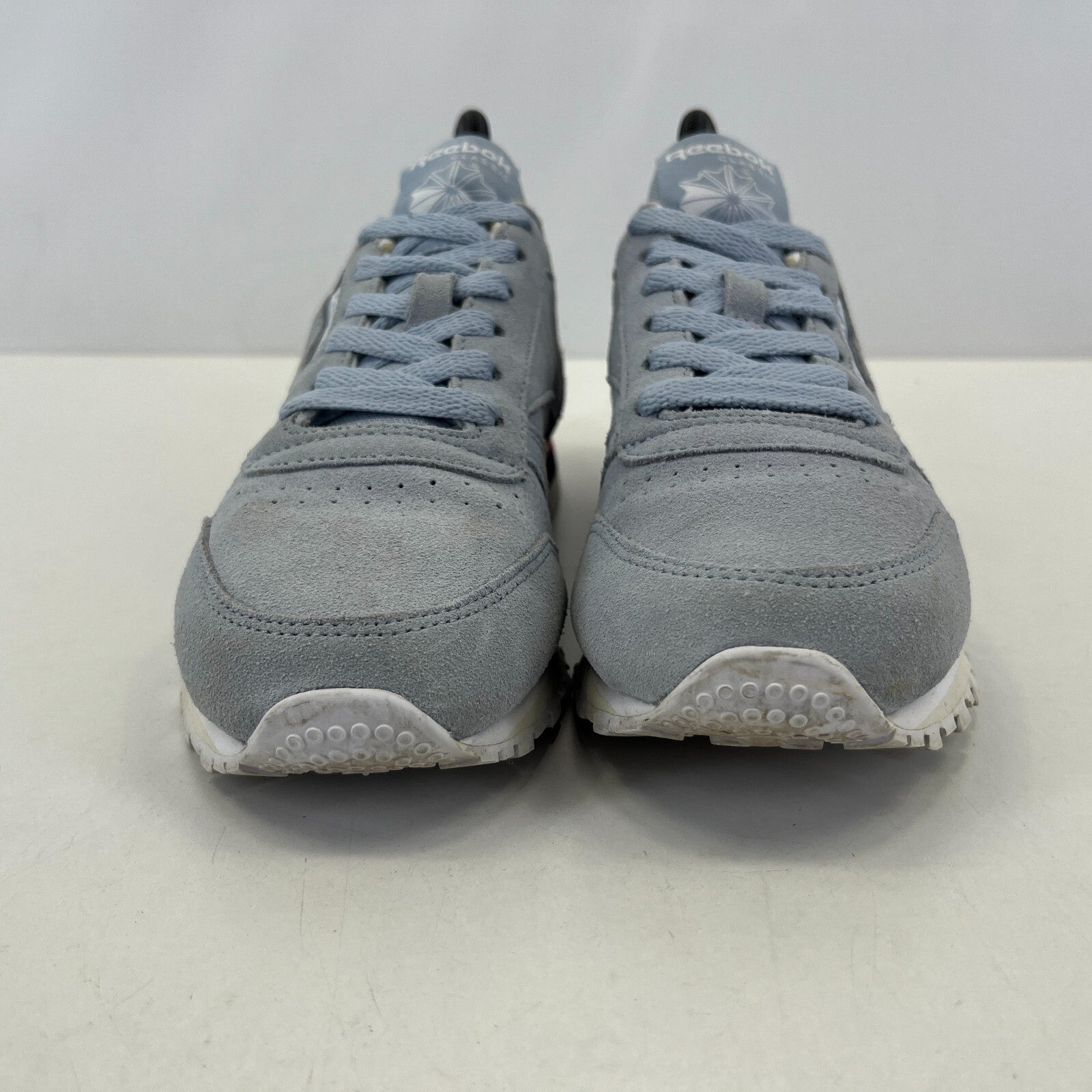 Reebok Classic Women's Trainers Grey Suede Leather Lace Up size UK 4.5 EU 37.5