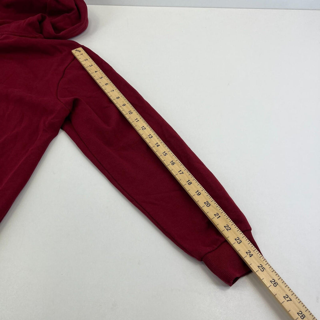Fila Retro Men's Spellout Hoodie in Red size Small - Near Mint