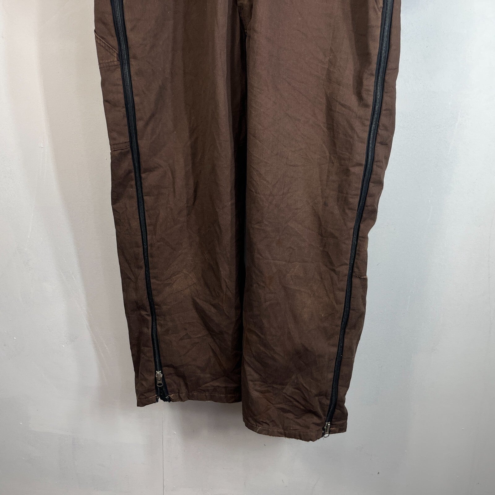 Vintage Walls Blizzard Pruf Brown Lined Overalls Men's Large-Regular Made in USA
