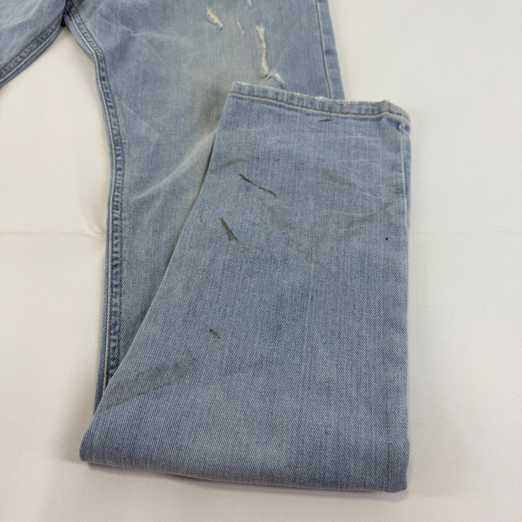 Diesel Tepphar Distressed Jeans Carrot Slim Womens W32" L32" Blue Stretch Cotton