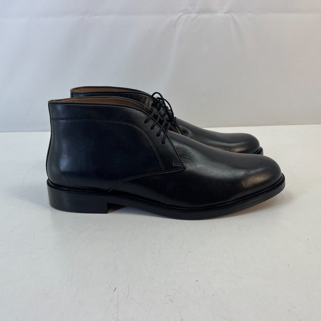 Marks and Spencer Sartorial Black Leather Smart Luxury Boots UK 9 RRP £120 - New
