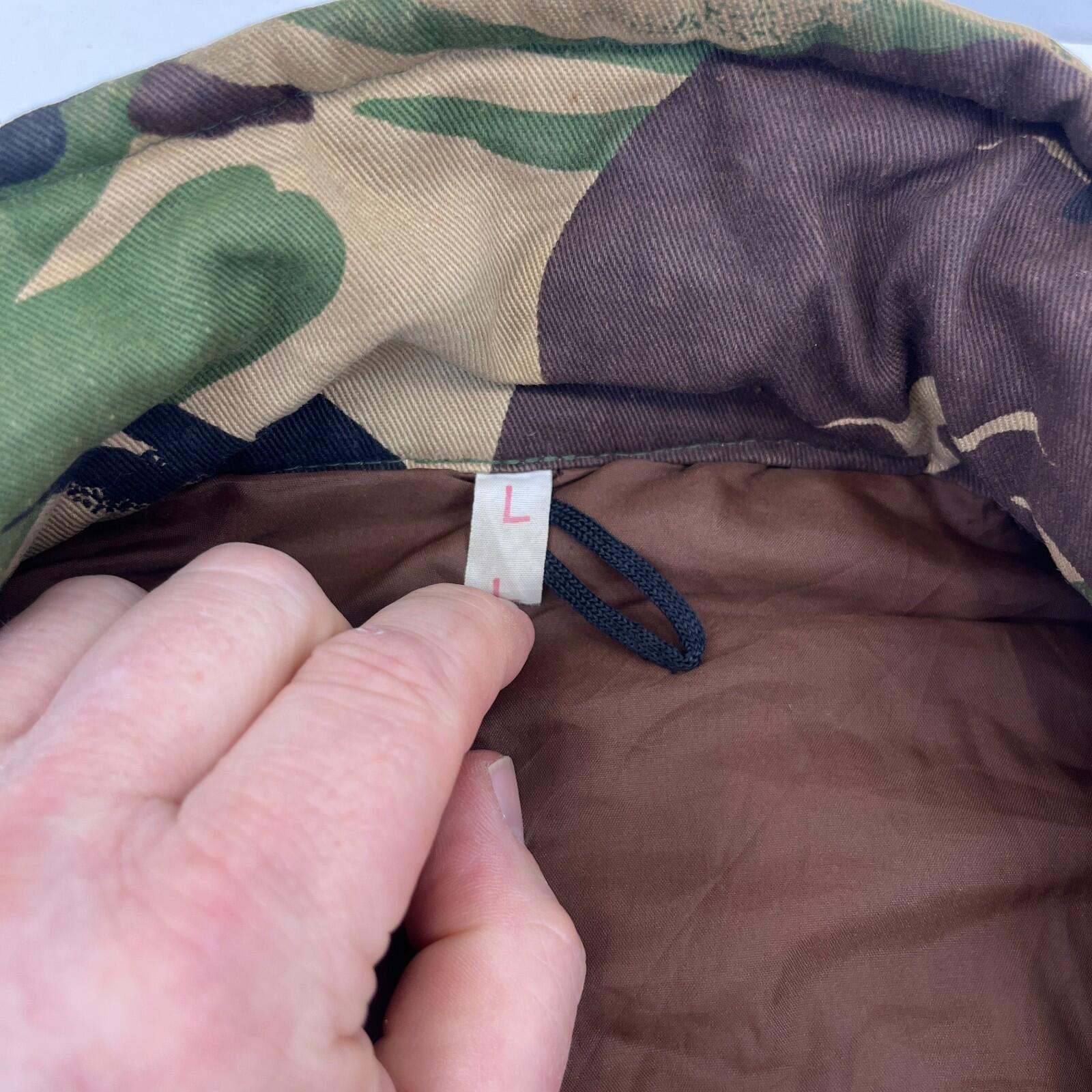 Men's Quilted Body Warmer Green Camo size Large Made in England