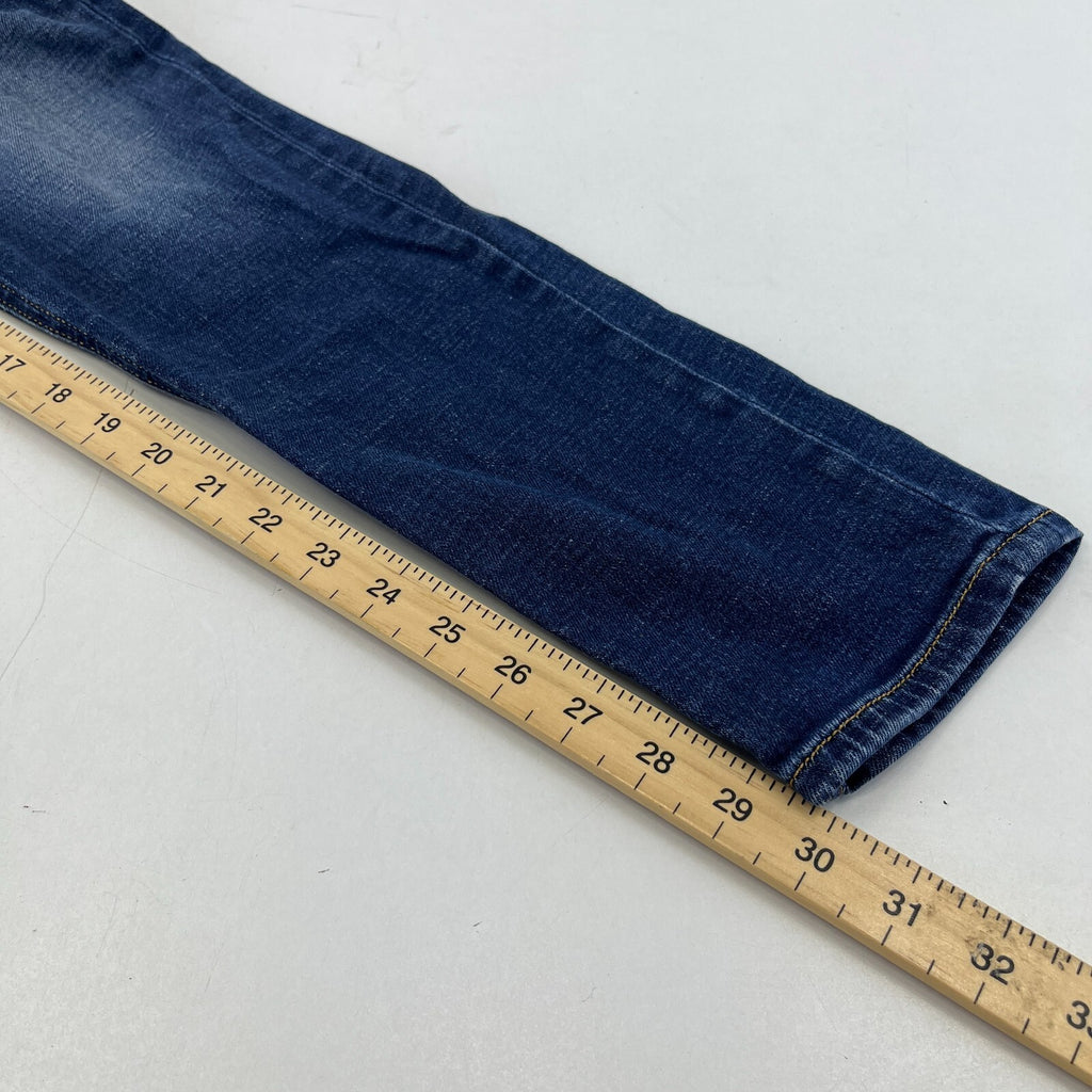 Diesel Tepphar Distressed Stretch Slim Carrot Jeans Men’s W30 L30 Denim Blue