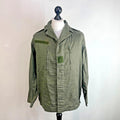 Custom Fragile Earth Print French Military Army Combat Jacket Green size 104L