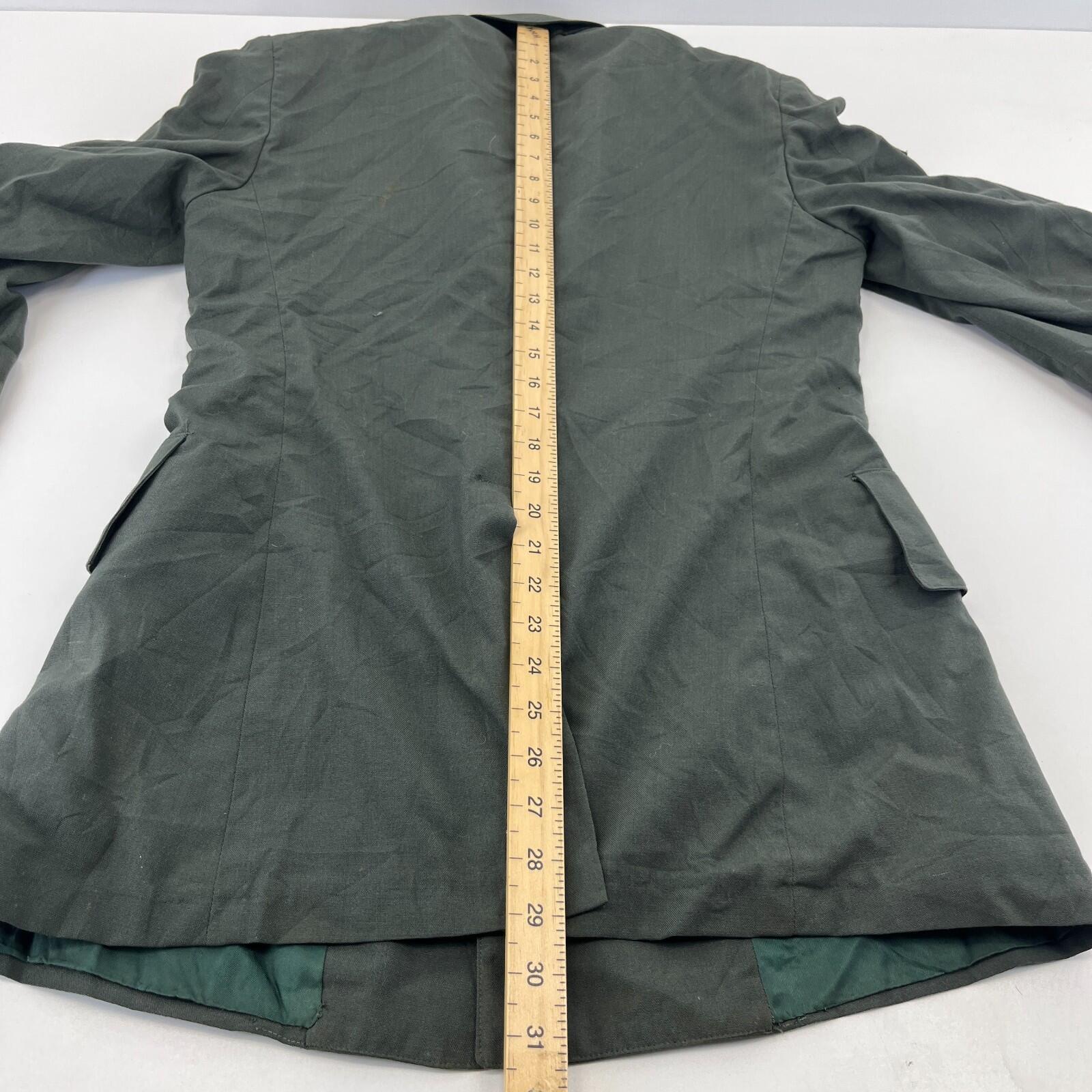 US Army Military Issued AG44 Uniform Jacket Blazer Green with Badges size 36R