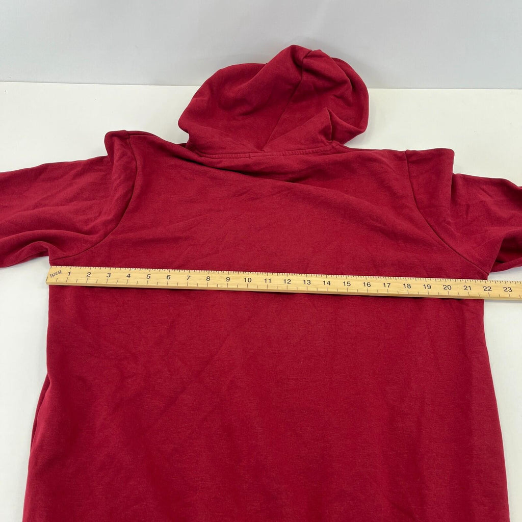 Fila Retro Men's Spellout Hoodie in Red size Small - Near Mint