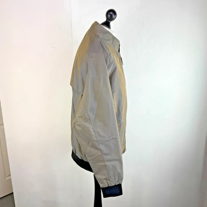 Ska & Soul Harrington Bomber Jacket Storm Grey Mens 3XL Reggae Skinhead Mod