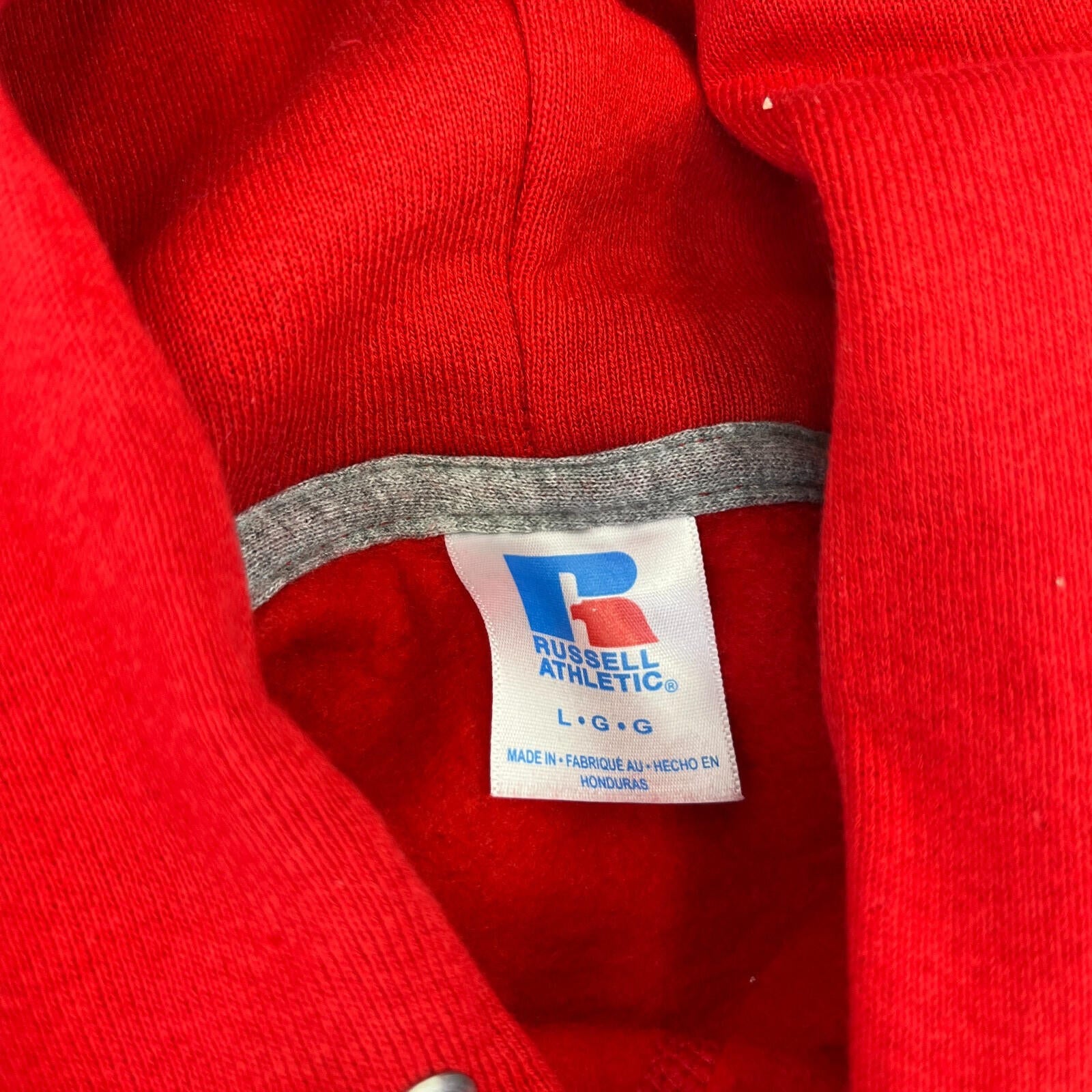 NFL Kansas City Chiefs Red Hoodie Pullover Jumper size Large - New - See Details