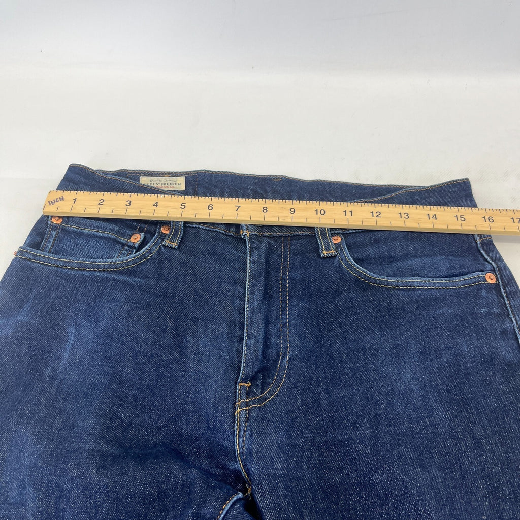 Levi's Skinny Taper Premium Big E Women's Jeans W32" L32" Mid Blue Denim
