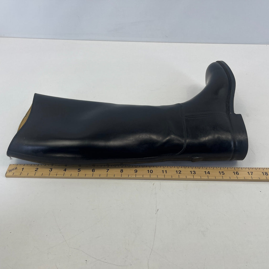 Aigle Black Leather Horse Riding Boots size UK 2.5 EU 35
