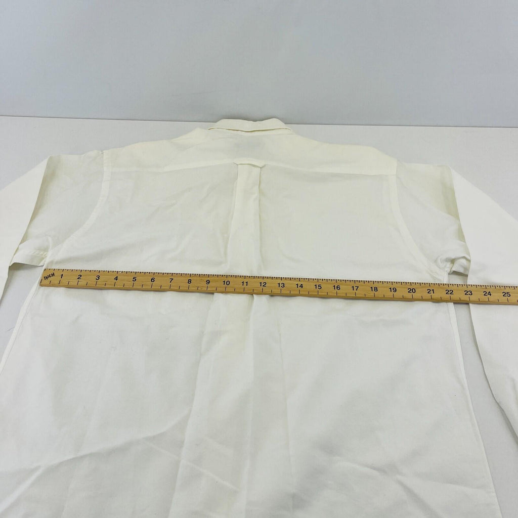 Gant The University Oxford Shirt Mens size Medium in Light Cream White