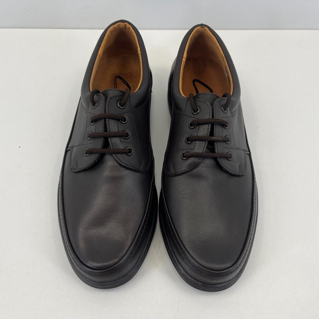 Men's Clarks Brown Leather Loafers Shoes size UK 10 G - EU 44 1/2 - New Boxed