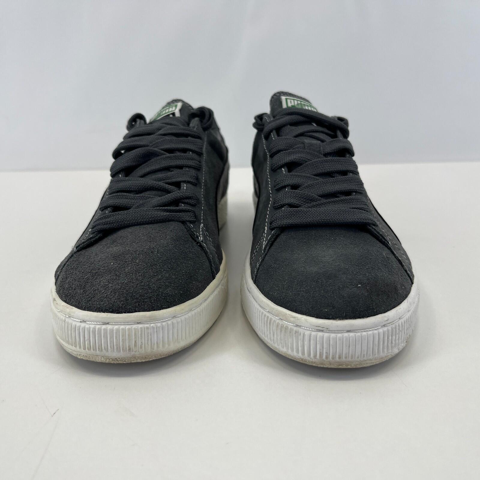 Puma Dark Grey Suede Trainers Men's size UK 9 / EU 43