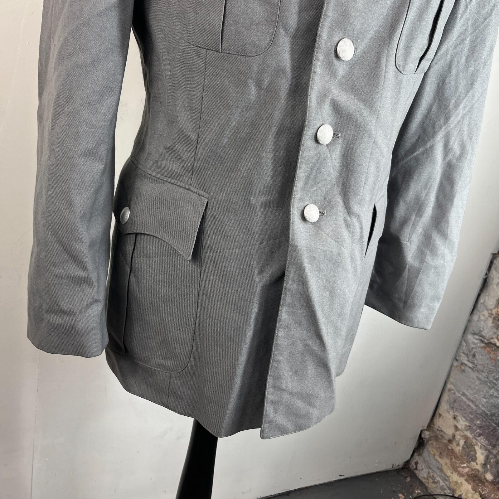 German Army Bundeswehr Grey Blazer Jacket Surplus Uniform Theatre size 190/100
