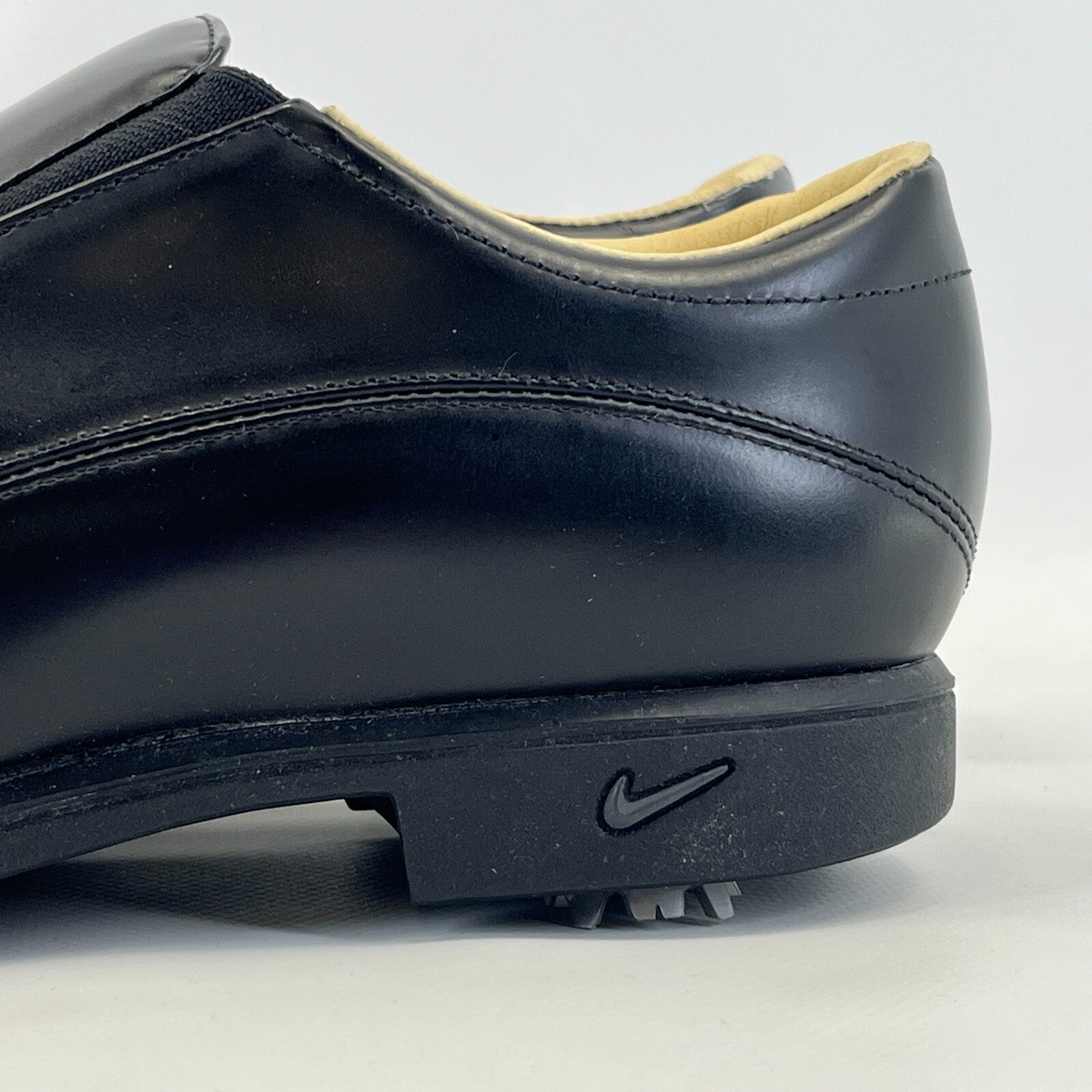 Nike Golf Verdana Air Comfort Slip On Black Leather Golf Shoes UK Women's UK 6