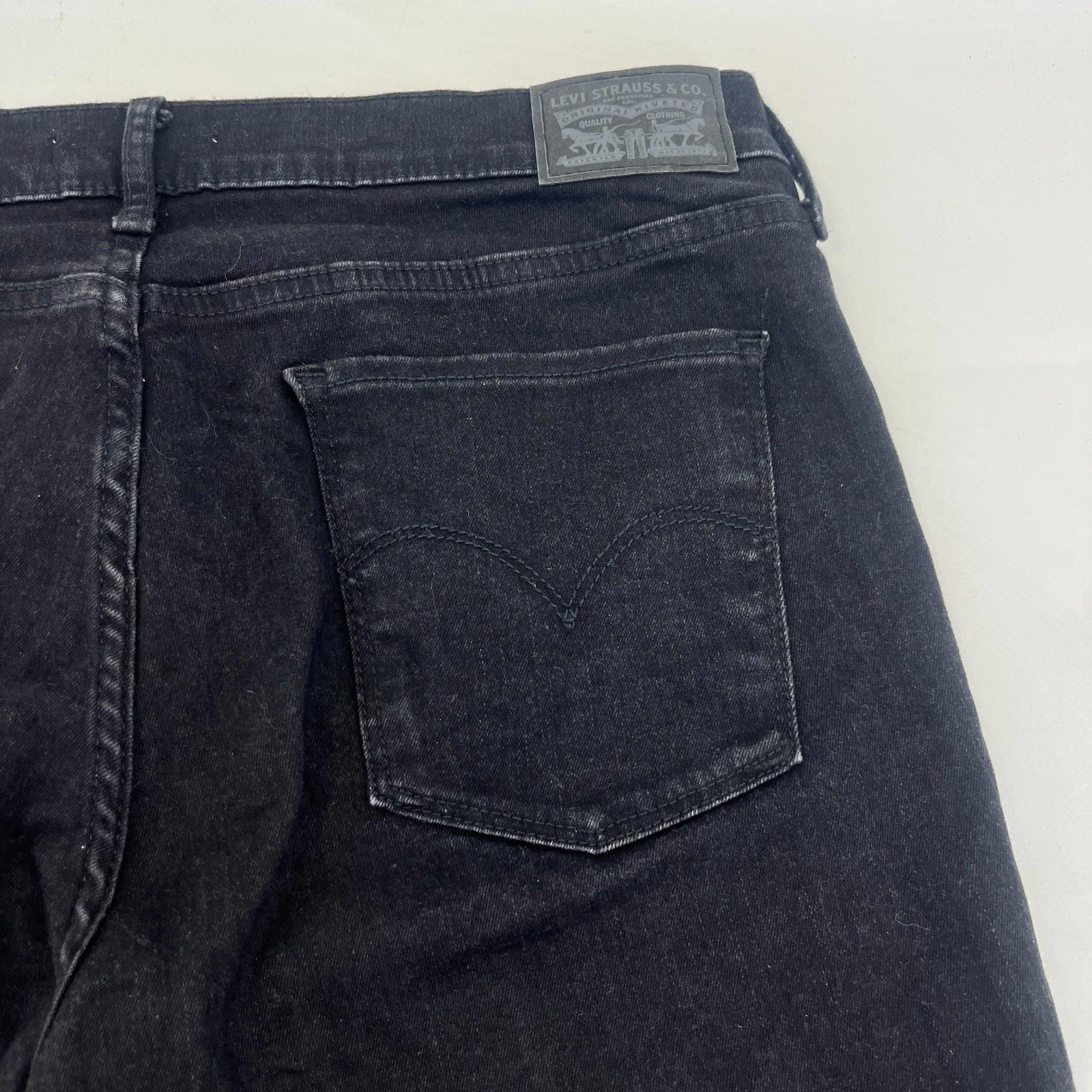 Levi's 311 Shaping Skinny Fit Jeans Women's in Black W32" L28"