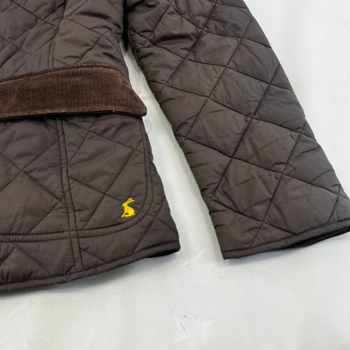 Tom Joule Joules Quilted Jacket in Chocolate Brown UK size 10